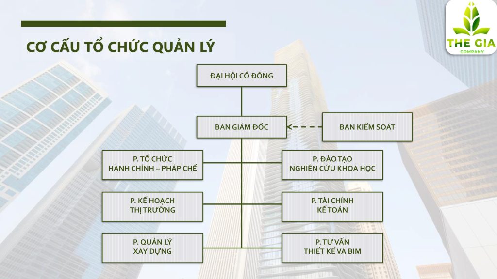 Sơ đồ tổ chức Thegia.vn